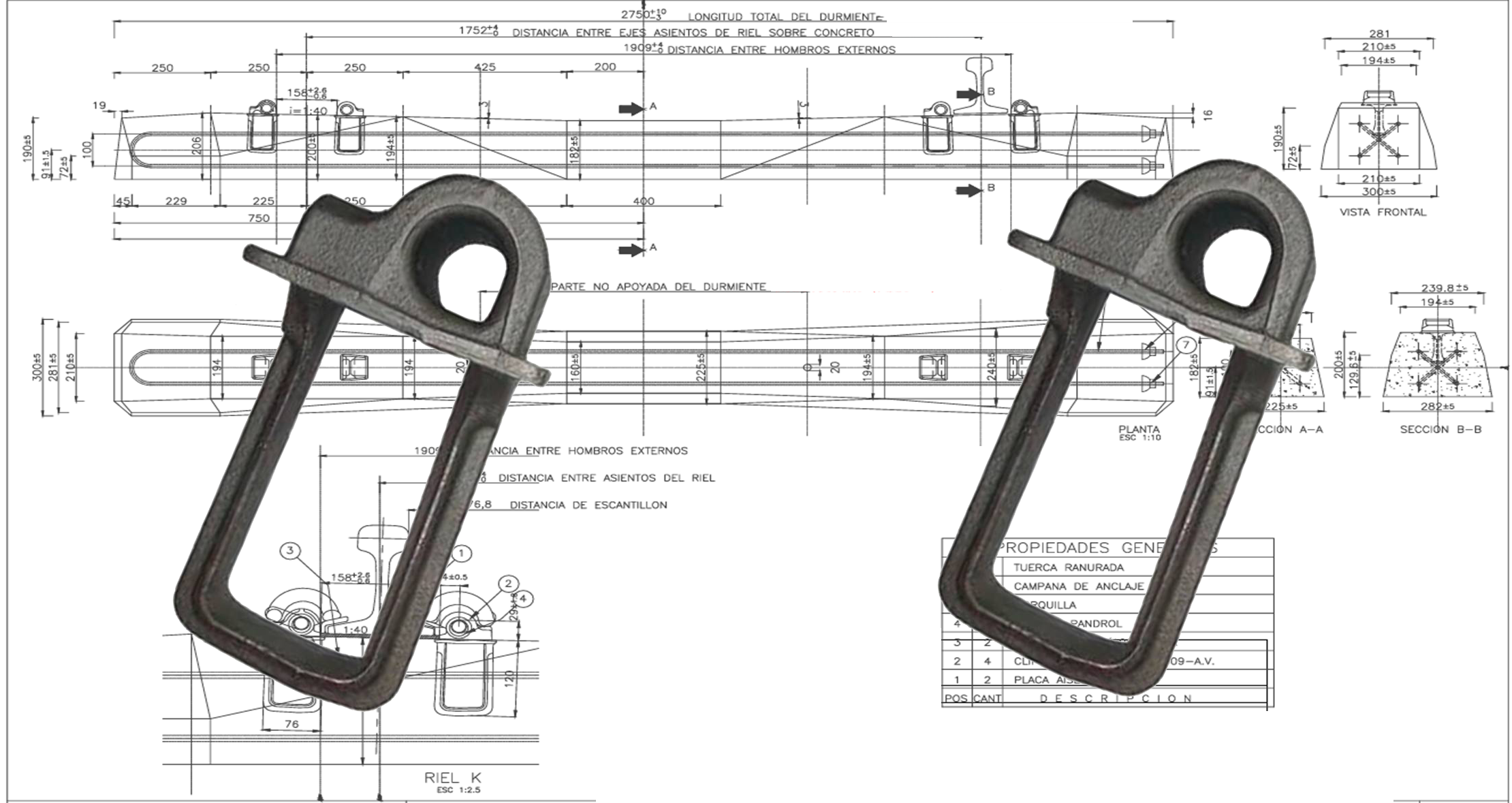 林州市工务再添预埋铁座新选择,丰富钢轨扣件配套